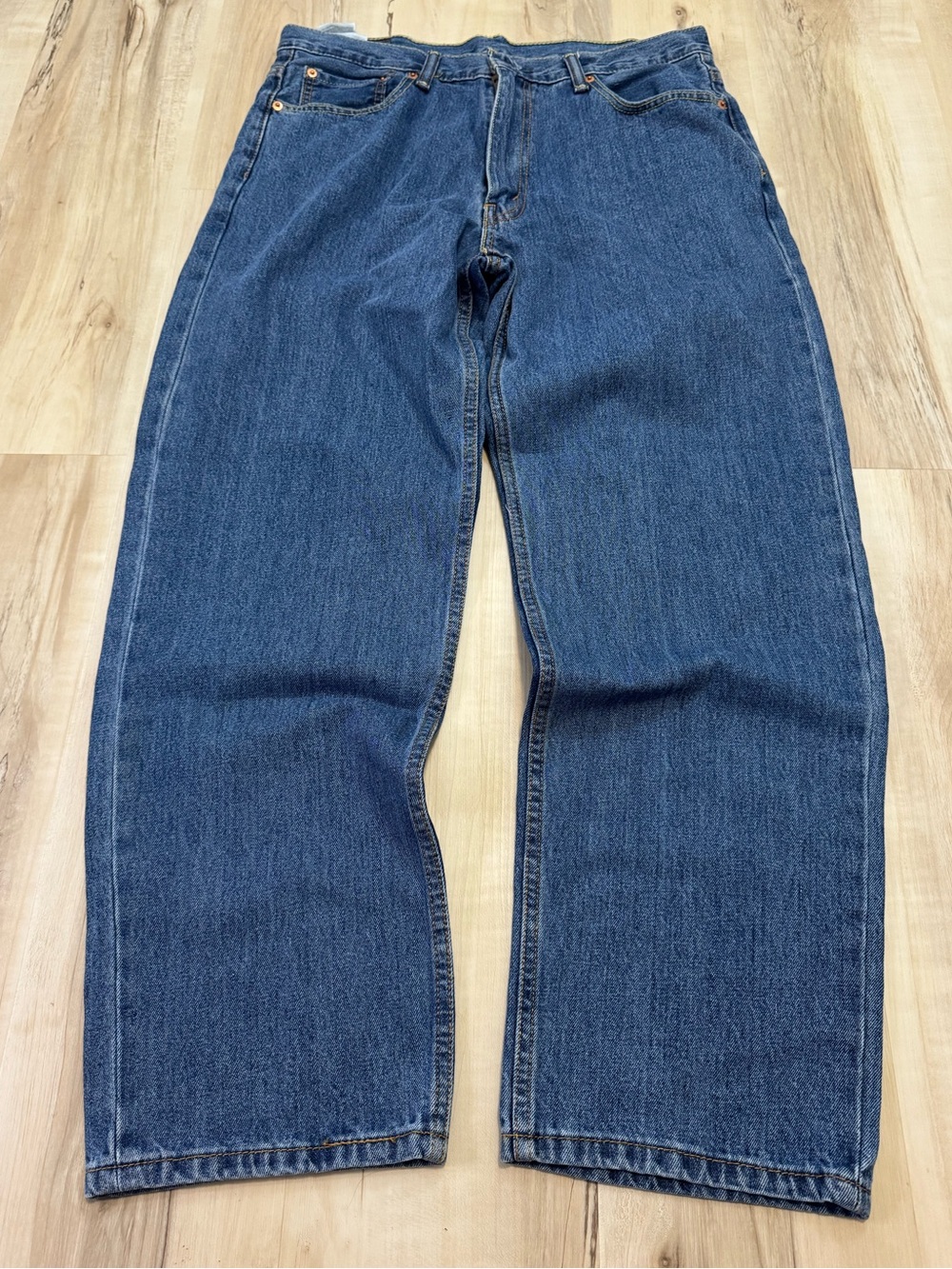 Mens Baggy Levi’s Blue Jeans